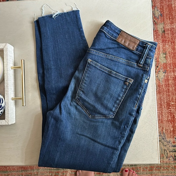 Madewell Denim - Madewell raw hem jeans